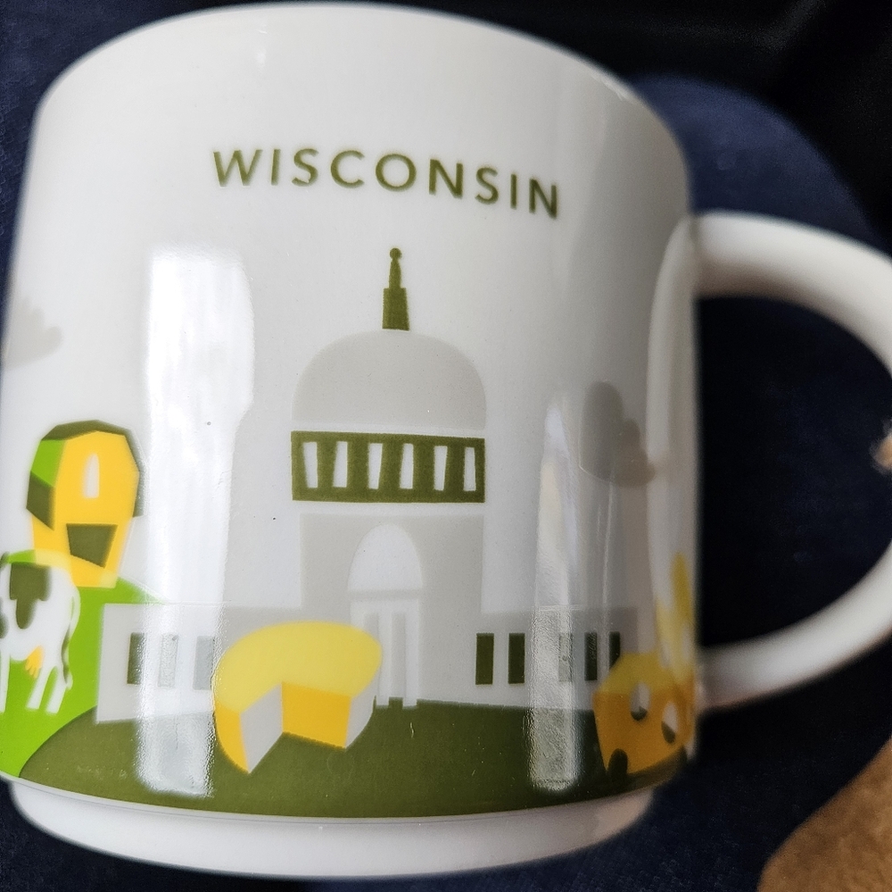 Starbucks Wisconsin You Are Here 2014 Mug